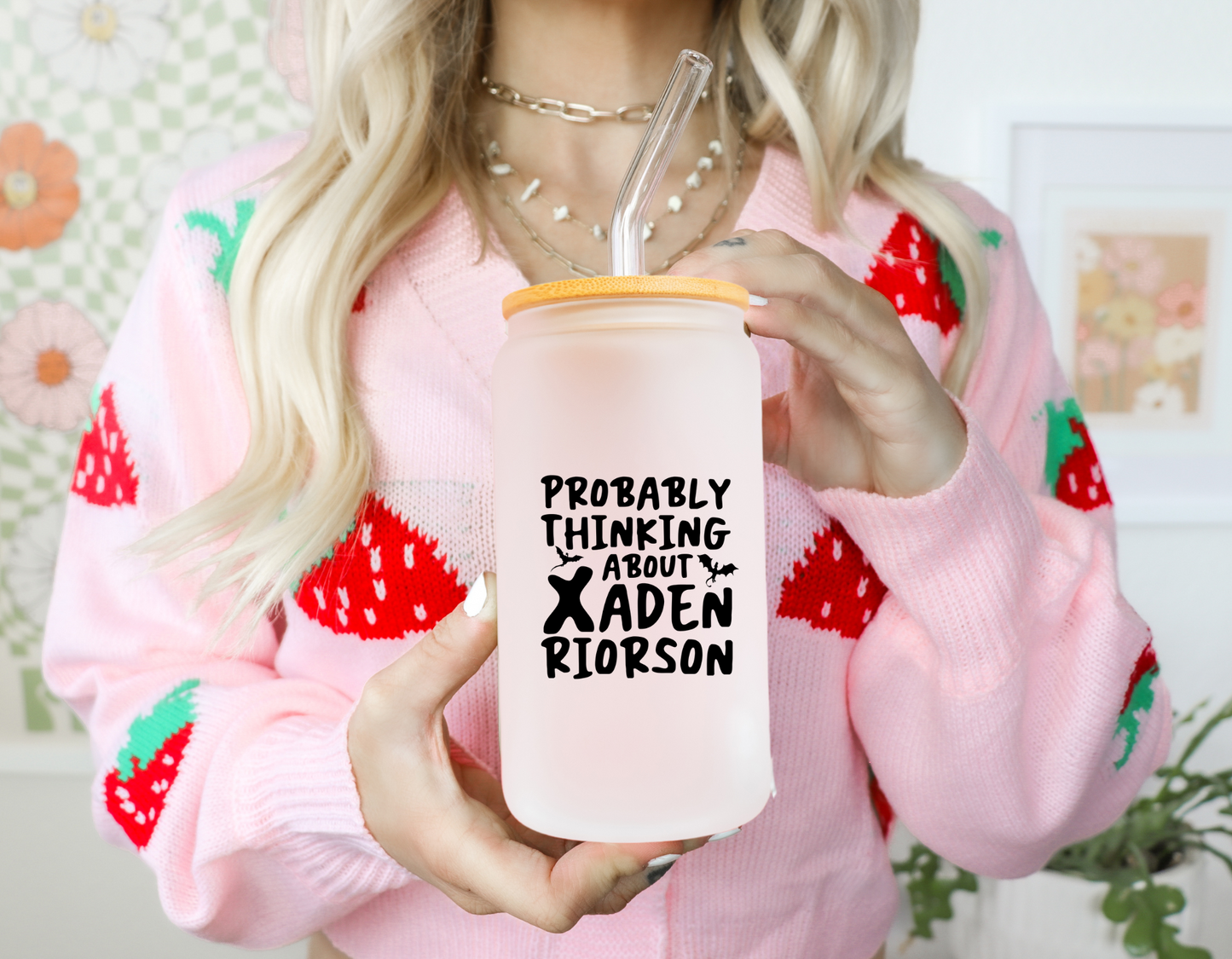 Probably Thinking About Xaden Glass Can