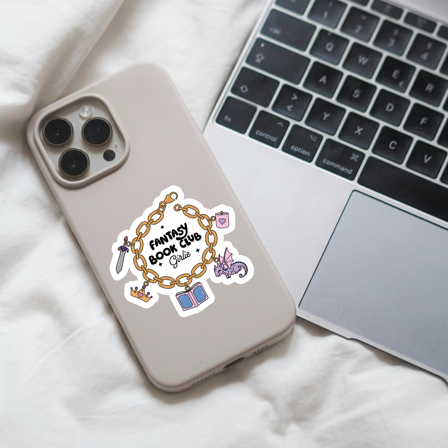 Book club sticker