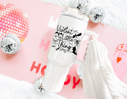 Violet Little Things 40 OZ Tumbler