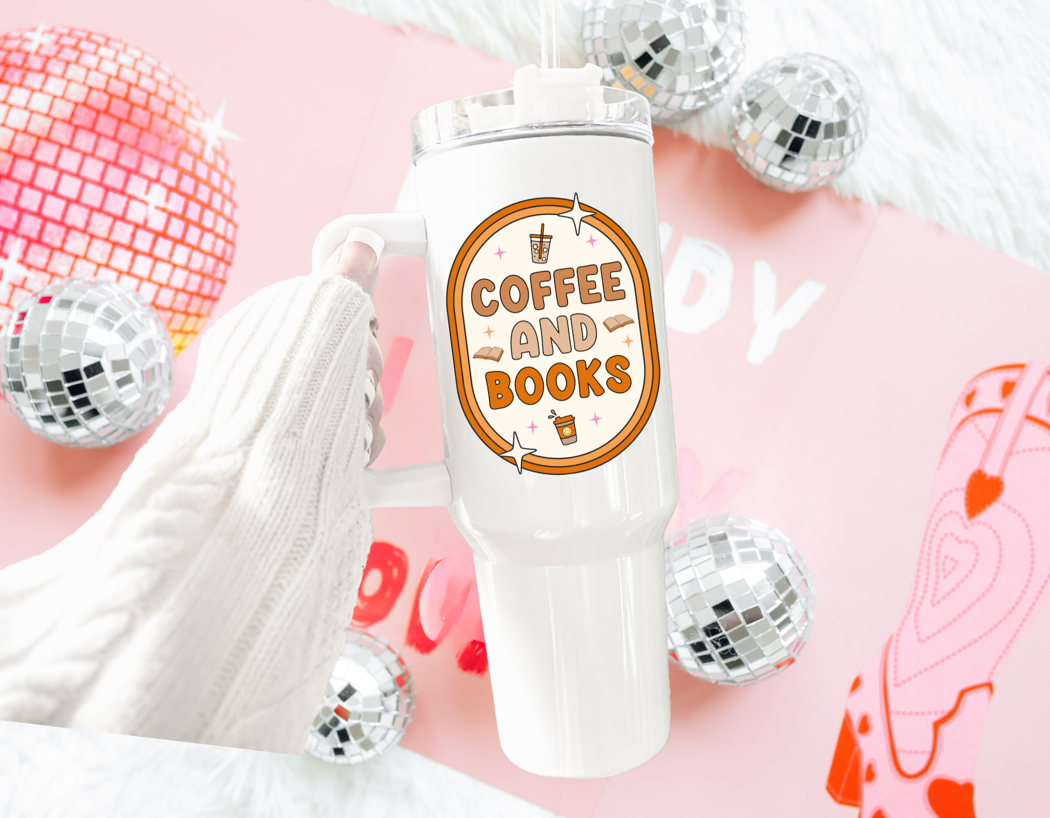 Coffee and Books Tumbler