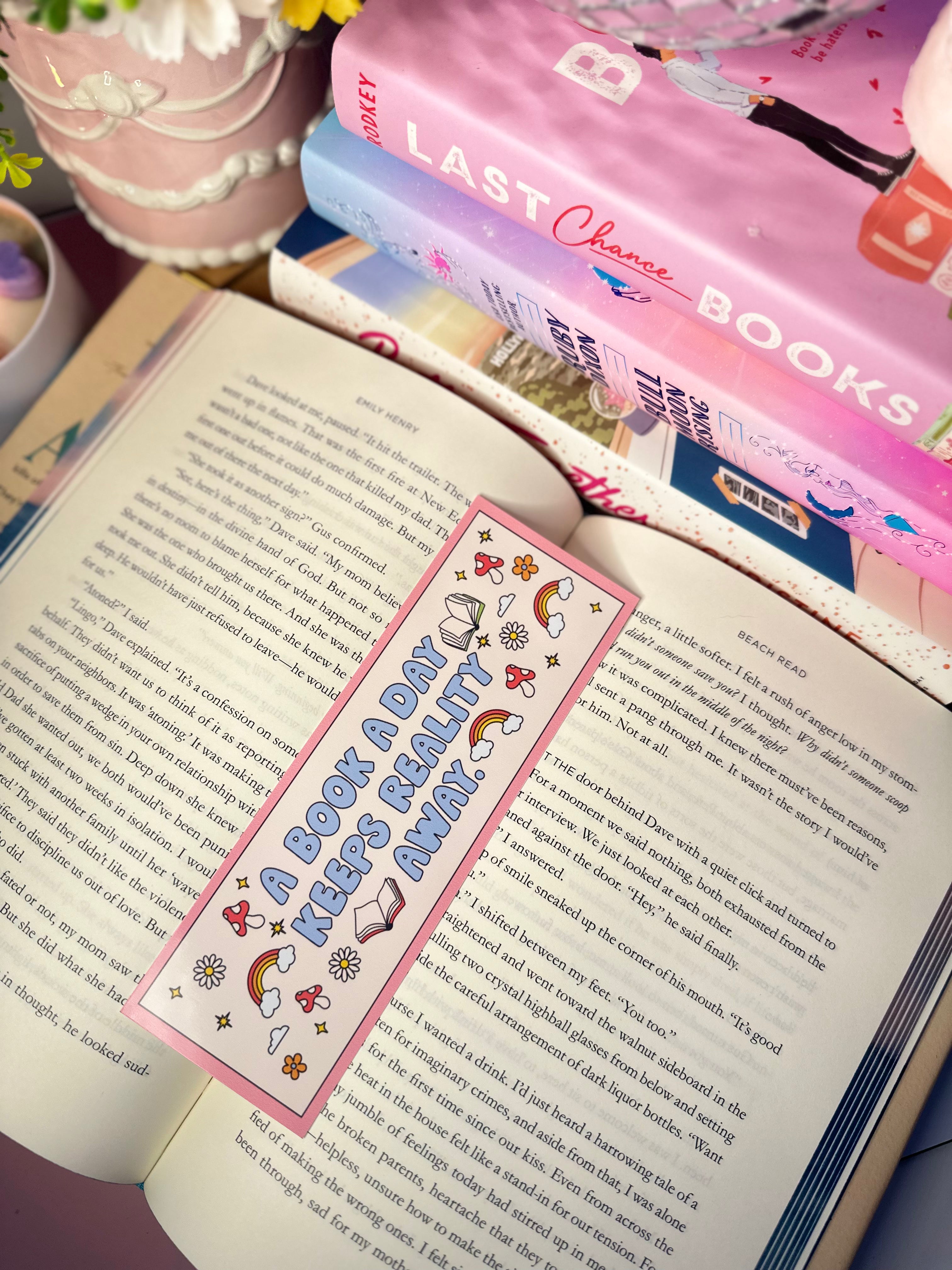 Keep Reality Away Bookmark