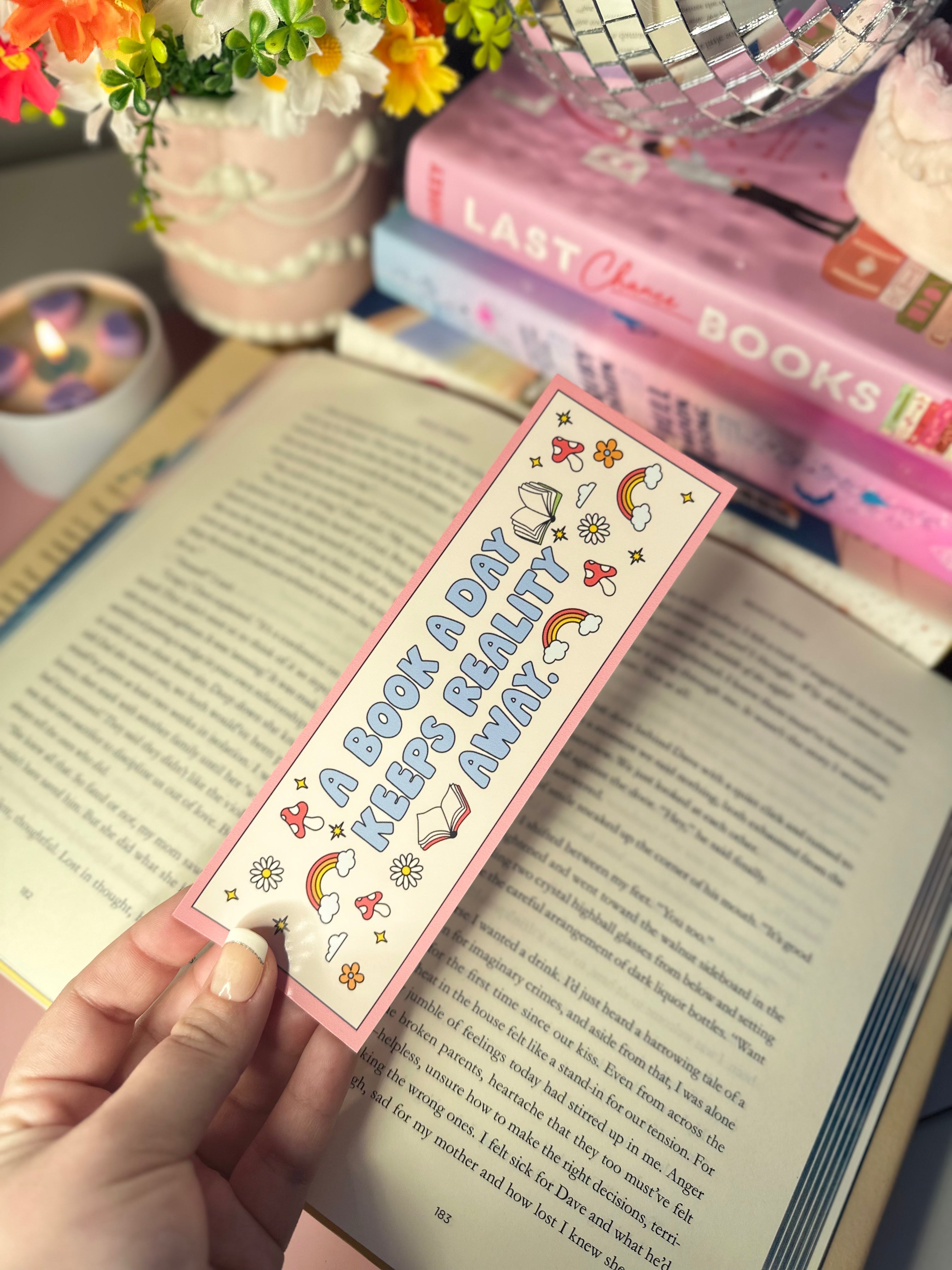 Keep Reality Away Bookmark