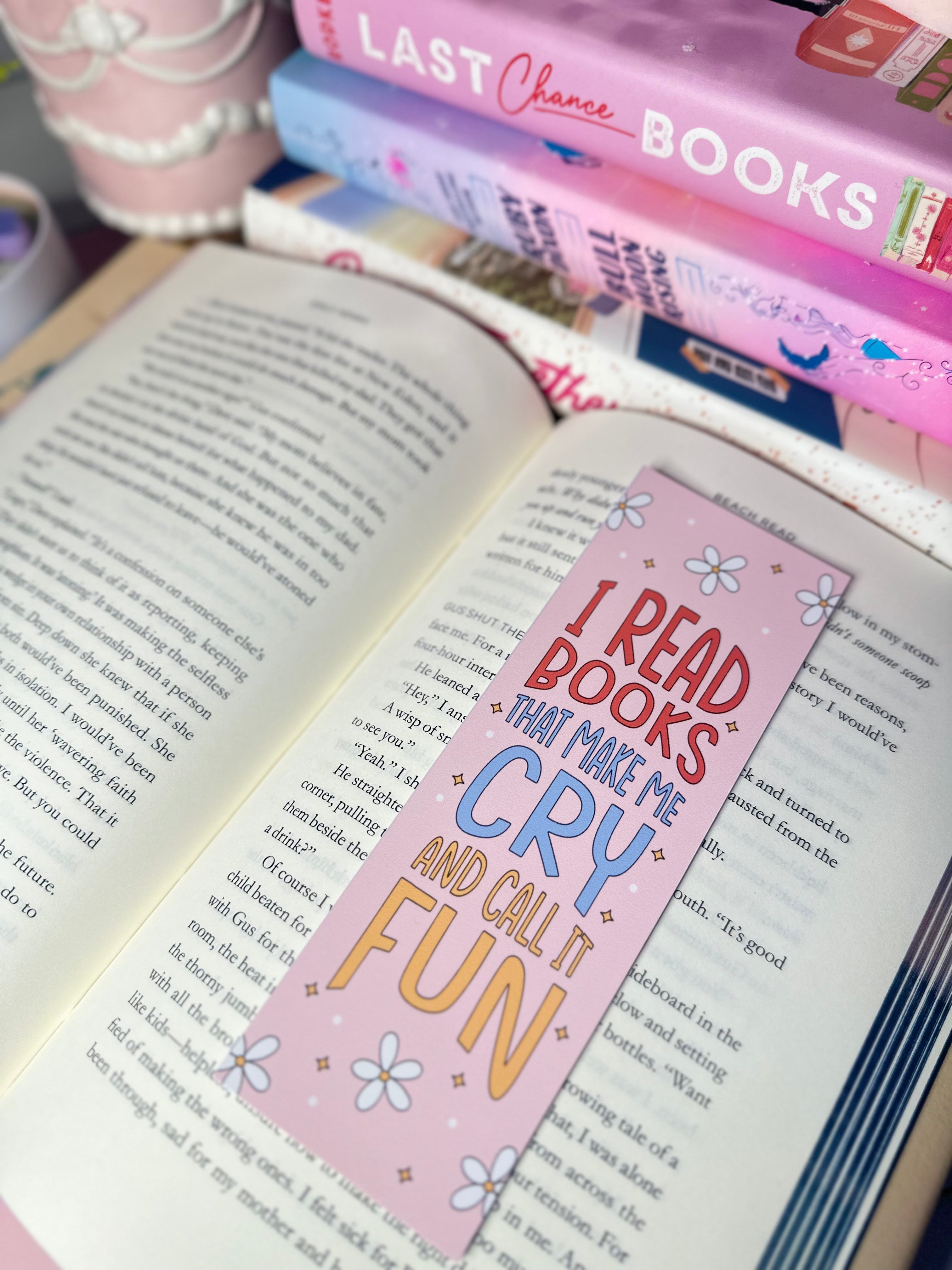 I Read Books Bookmark