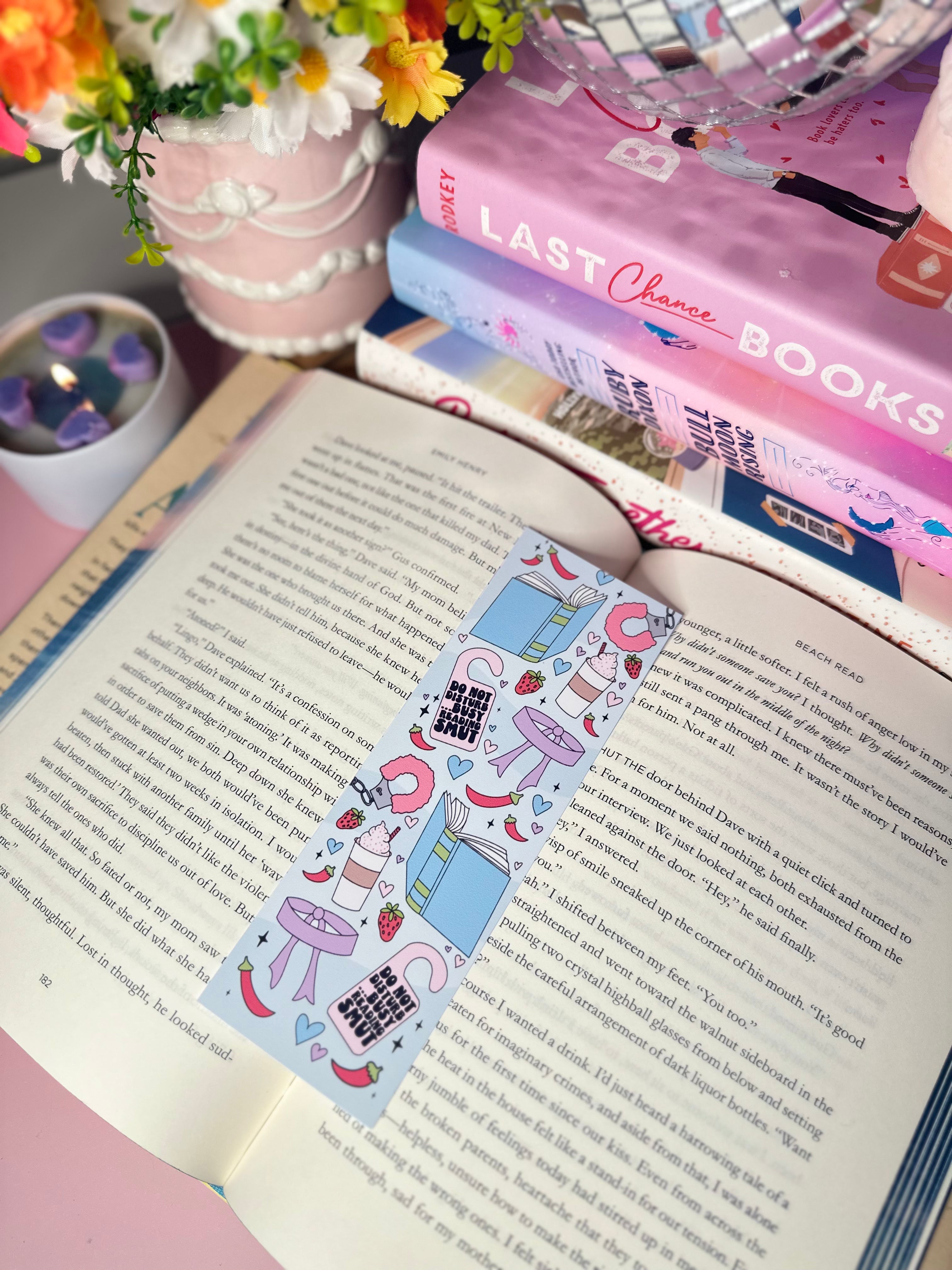 Dirty Blue Bookmark