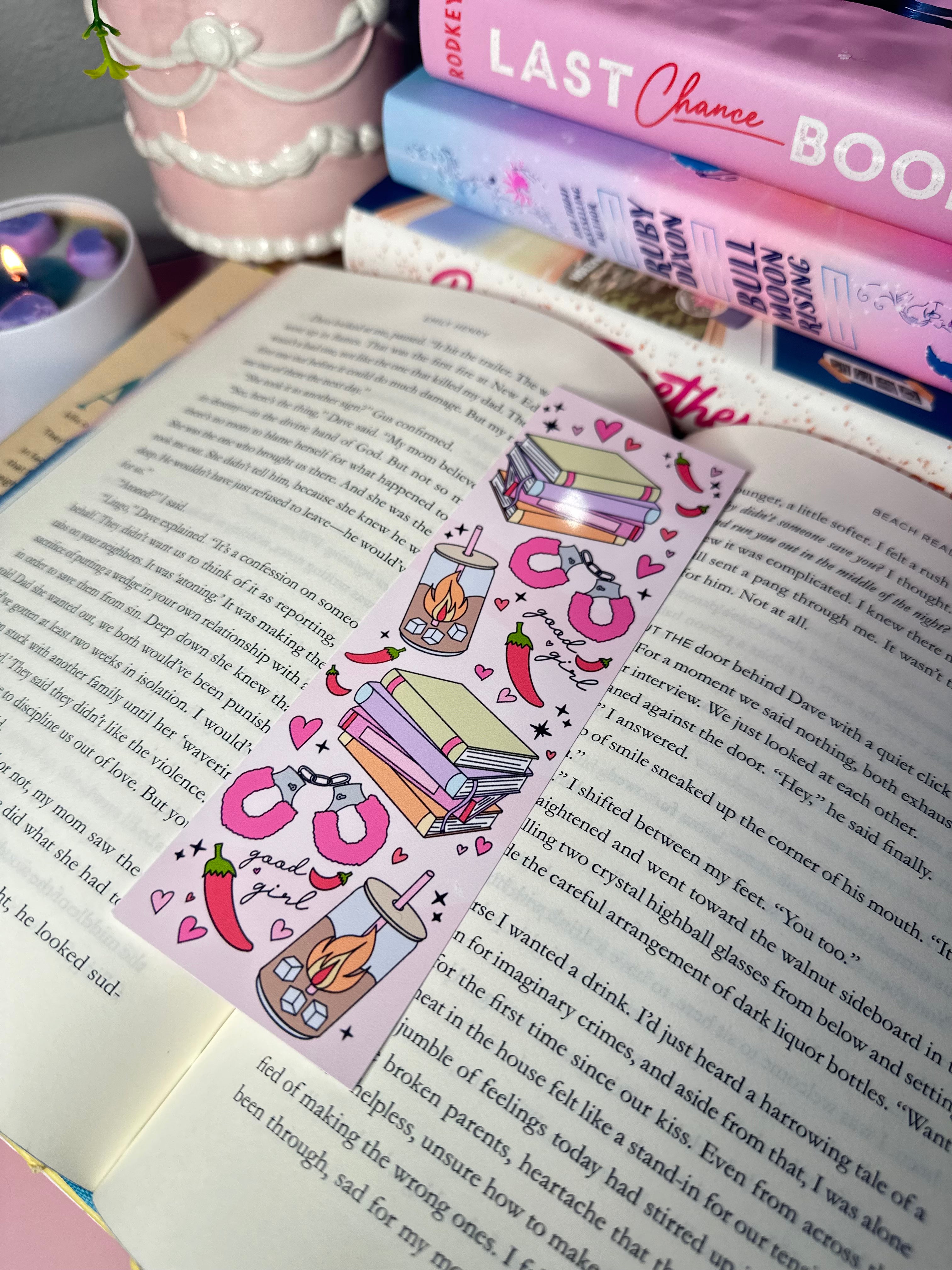 Dirty Pink Bookmark