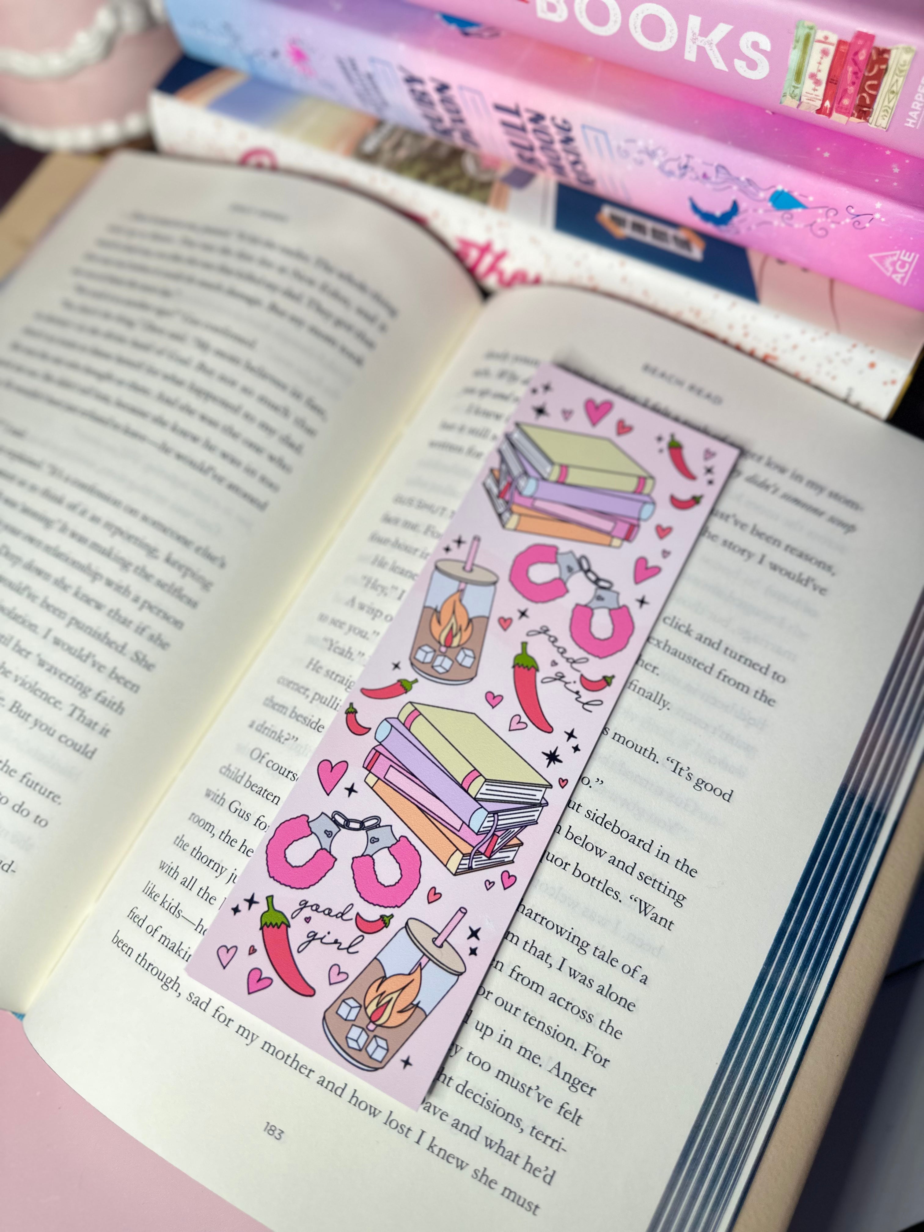 Dirty Pink Bookmark