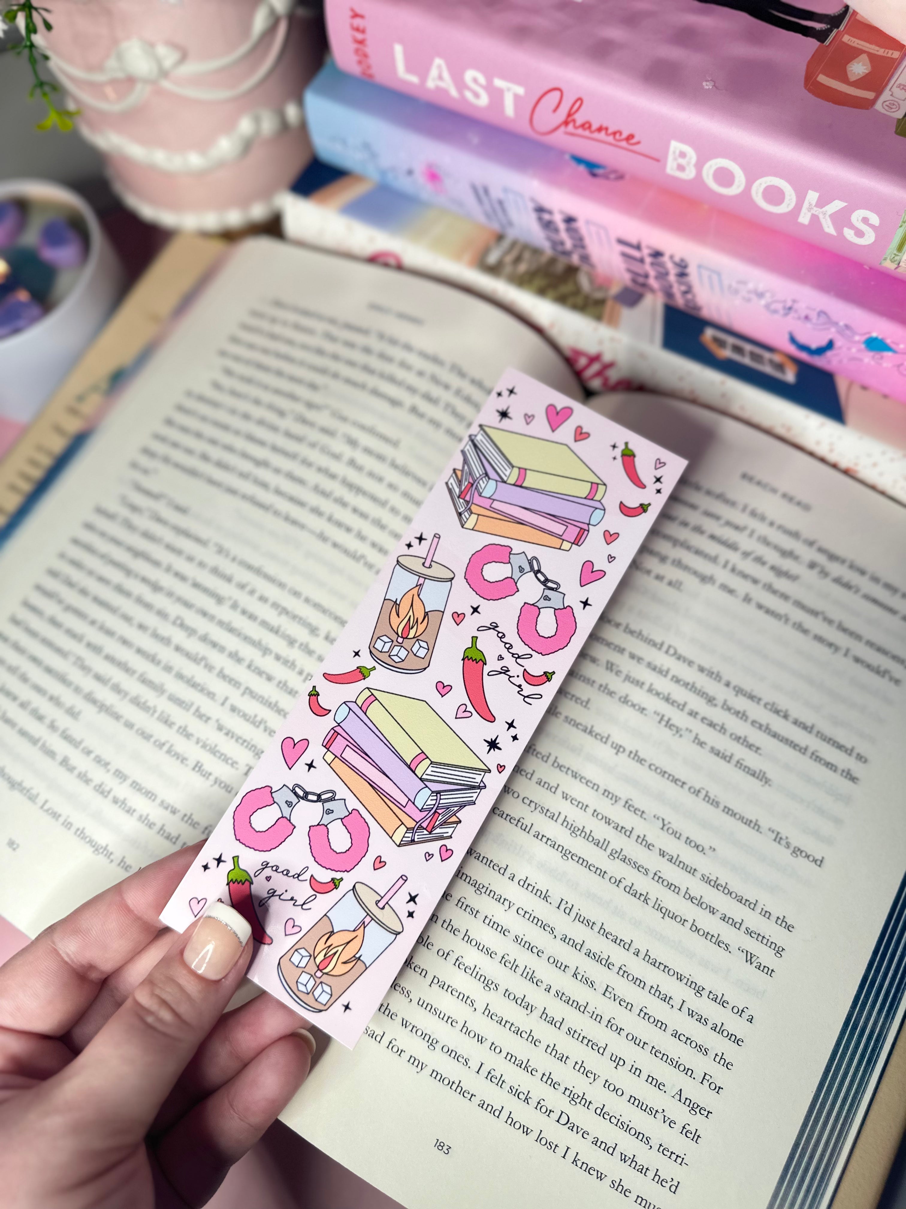 Dirty Pink Bookmark