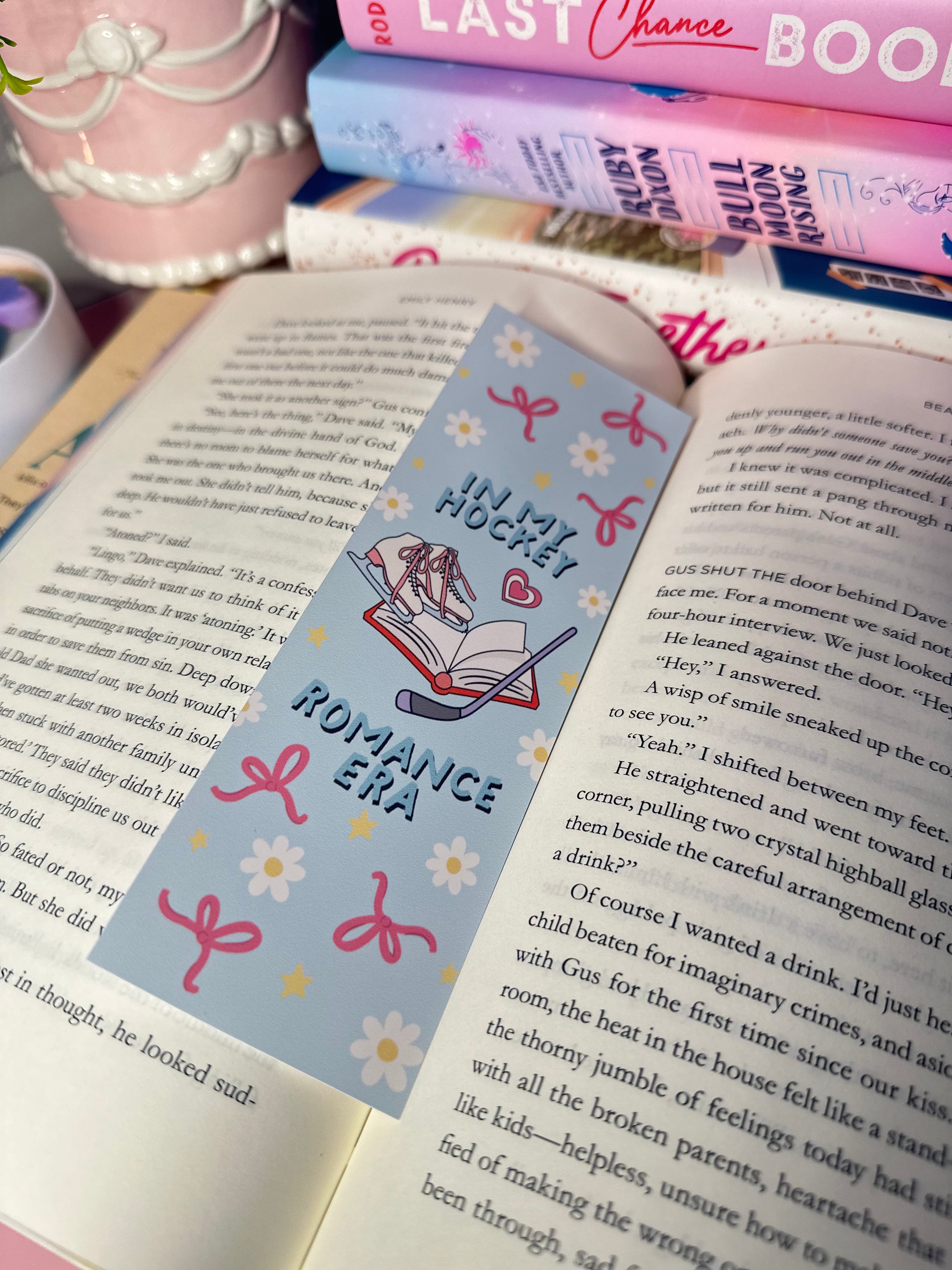 In My Hockey Romance Era Bookmark