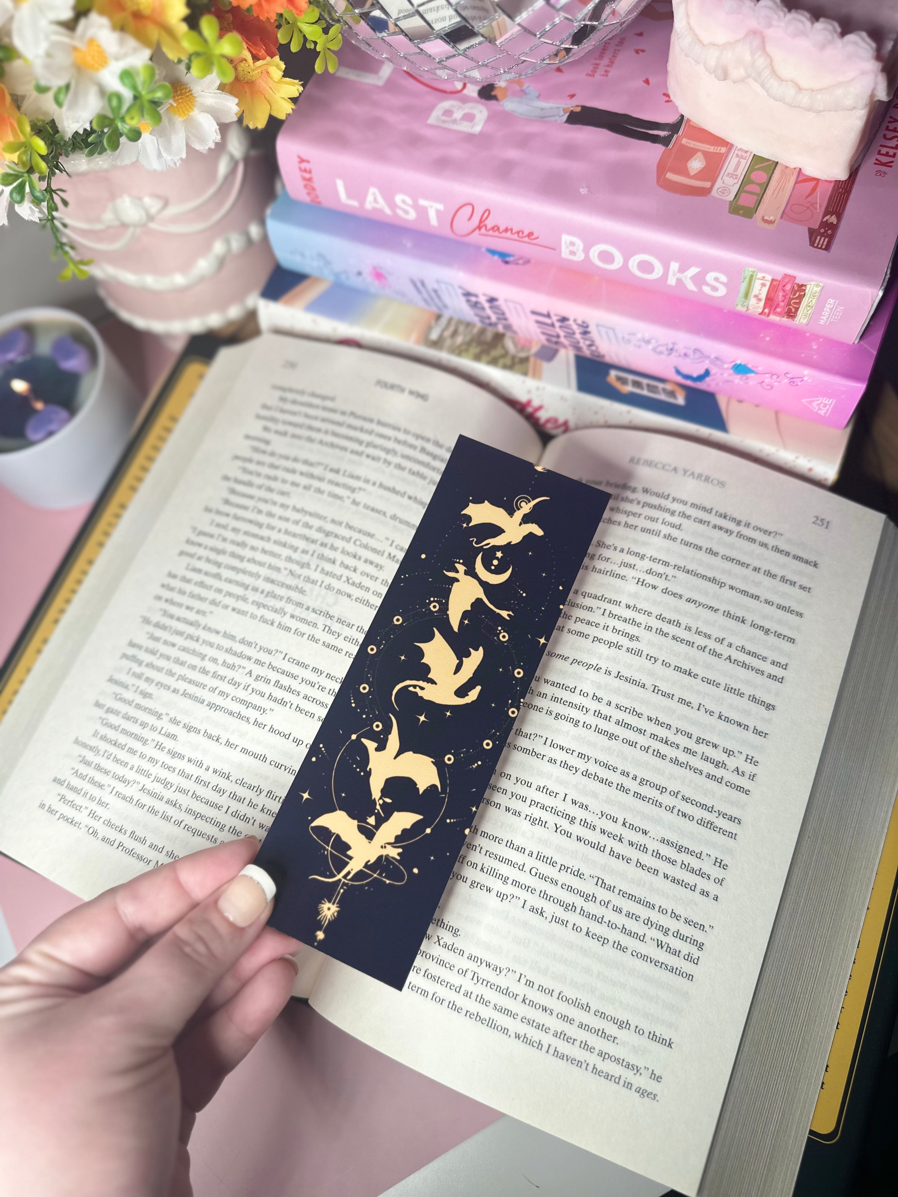 Fourth Wing Bookmark