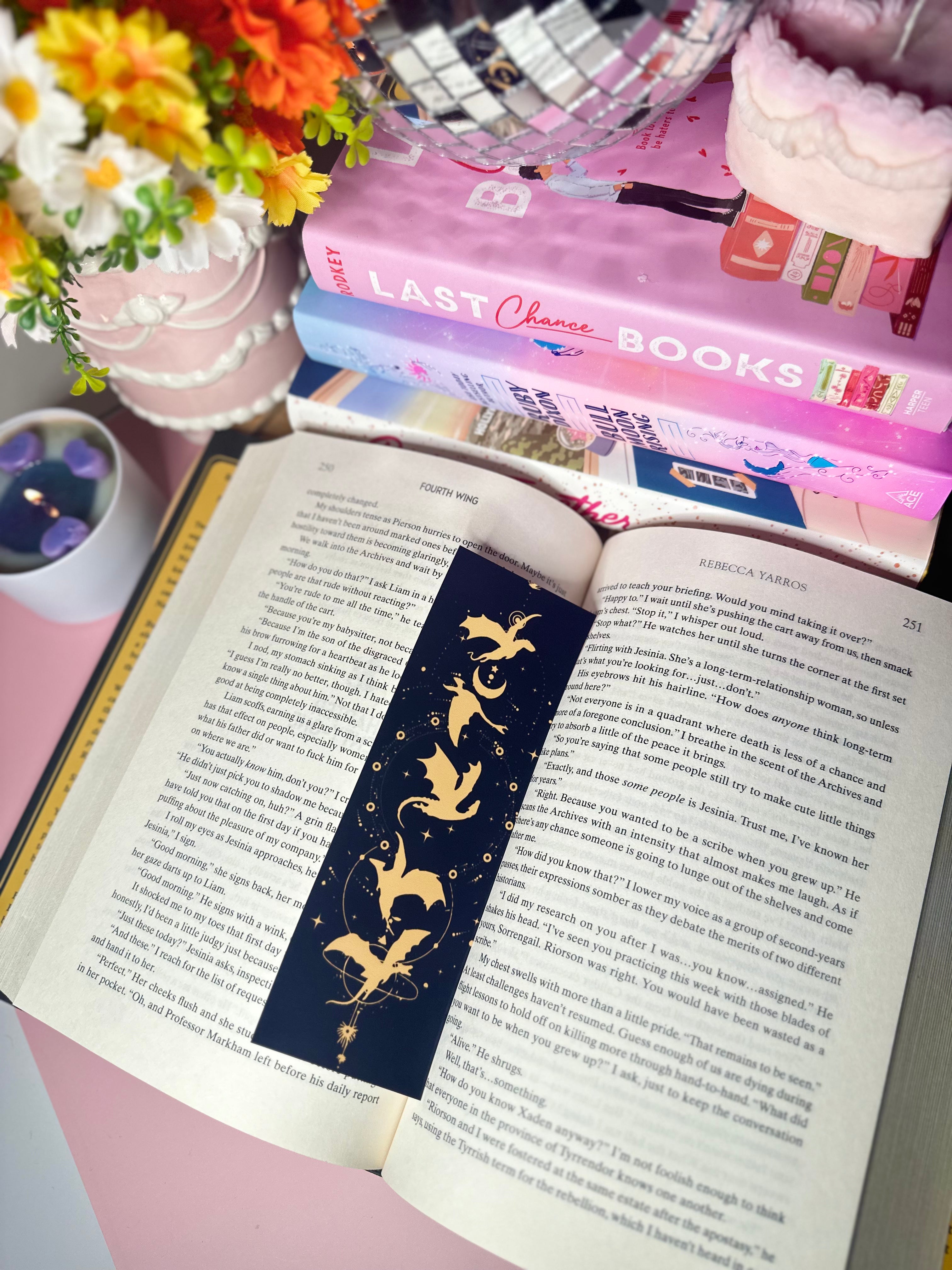 Fourth Wing Bookmark